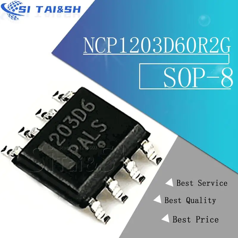 (5-10piece)100% New NCP1203D60R2G NCP1203D6 NCP1203 203D6 sop-8 Chipset