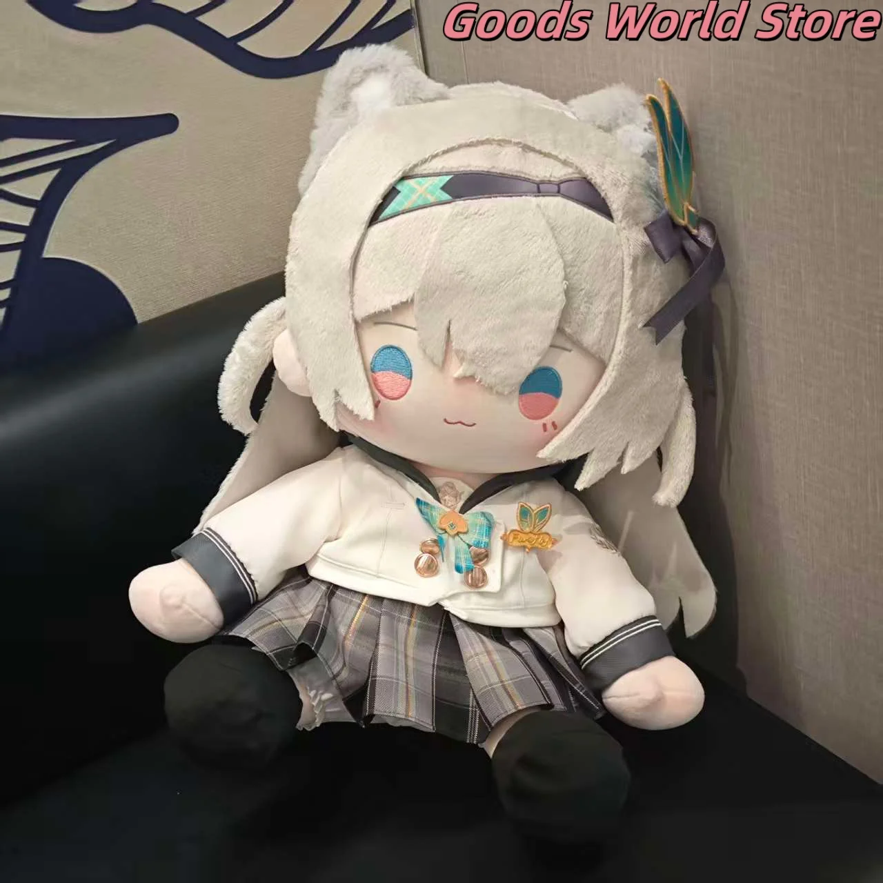 

Firefly 40cm Pillow Sitting posture model ornament Game Honkai Star Rail Firefly Cosplay Costume Anime Halloween Birthday Gift