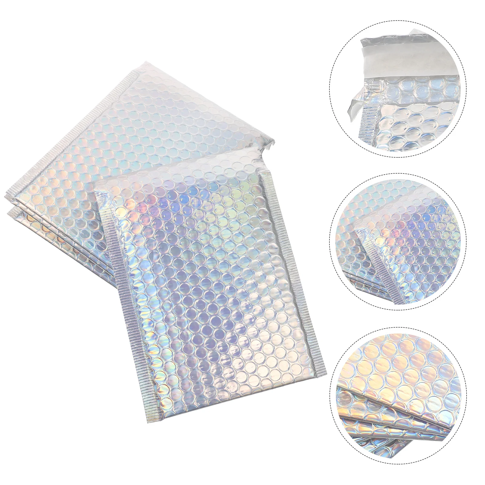 16 sacos de envio de envelope de bolha dos pces sacos de envio autoadesivos impermeáveis selagem para pacotes expressos de roupas