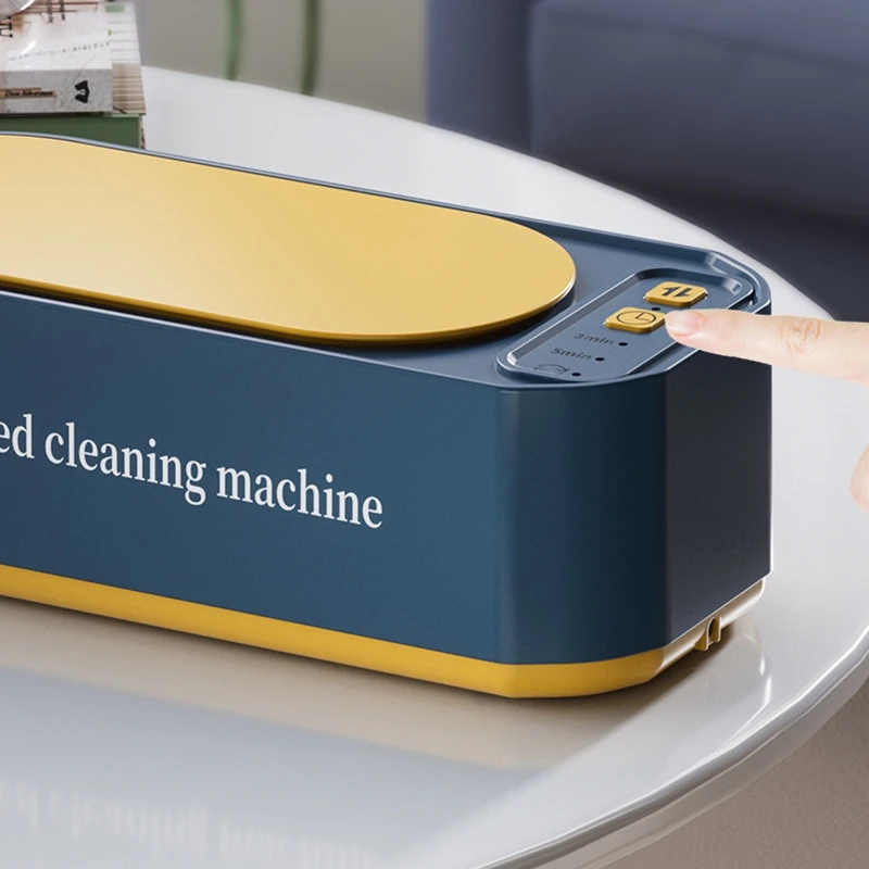 ميديا بالموجات فوق الصوتية الأنظف 50 كيلو هرتز نظارات مجوهرات حلقة فرشاة الأسنان تنظيف توقيت قابل للتعديل المحمولة آلة نظافة المنزلية #6