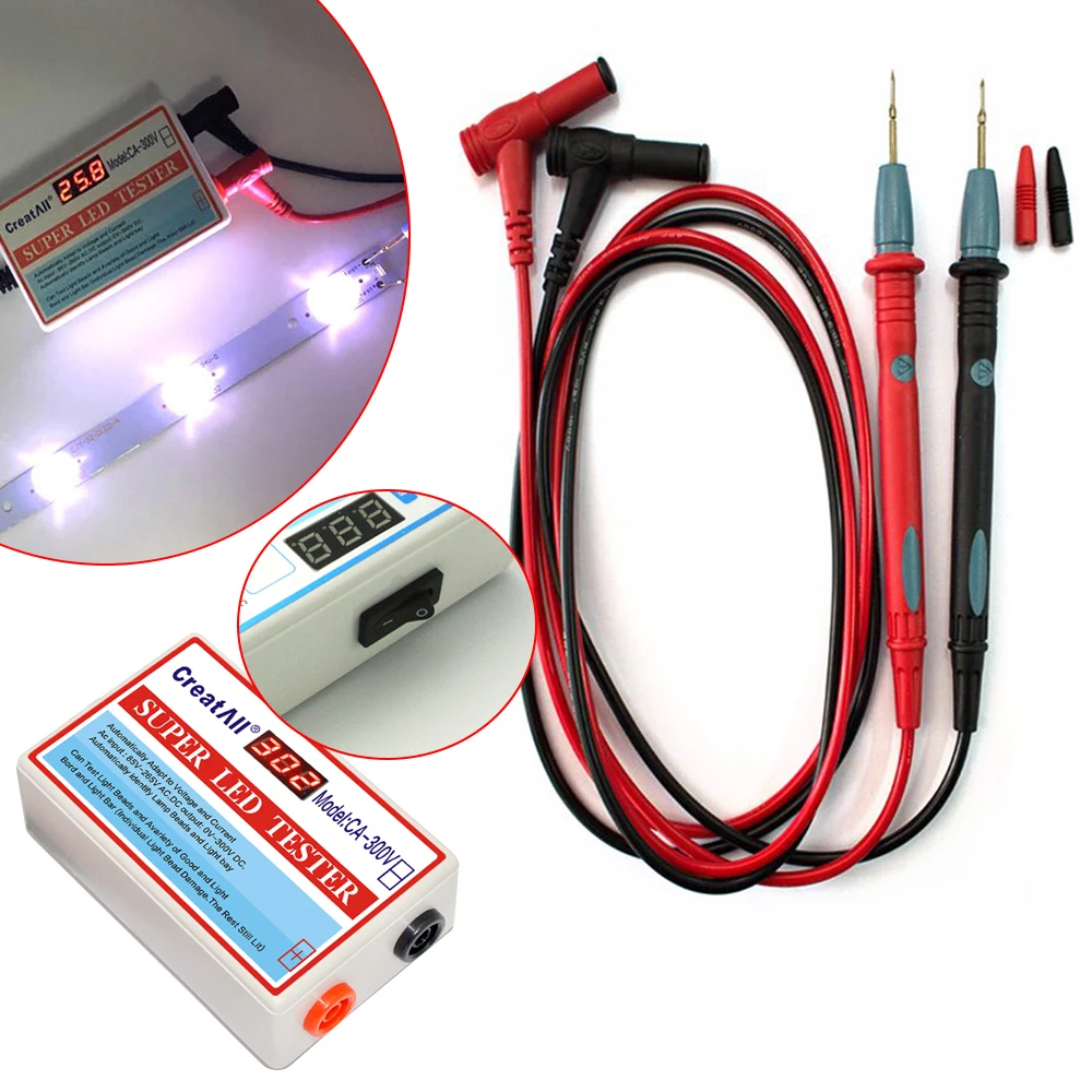 Tester podświetlenia lamp i telewizorów Wyświetlacz cyfrowy Wielofunkcyjne narzędzie do naprawy koralików LED do taśm LED