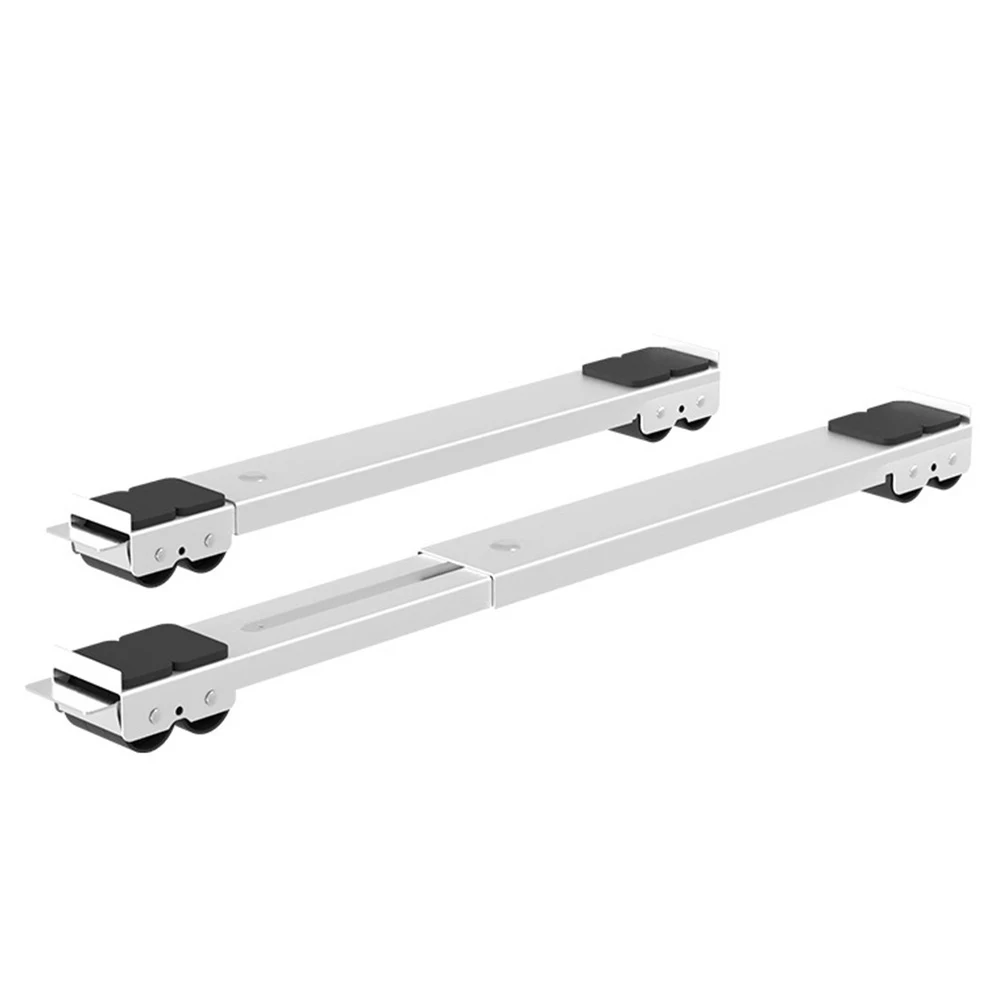

2Pcs Refrigerator Base Holder Non Slip Appliance Roller Extensible Mobile Roller for Washing Machines Refrigerator