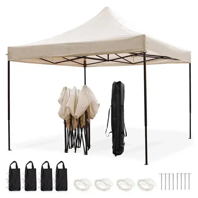 3x3 Promotional Folding Print Tent, Advertising Promotion Canopy 10 X 10 Pop Up Tent Folding Gazebo For Trade Show.