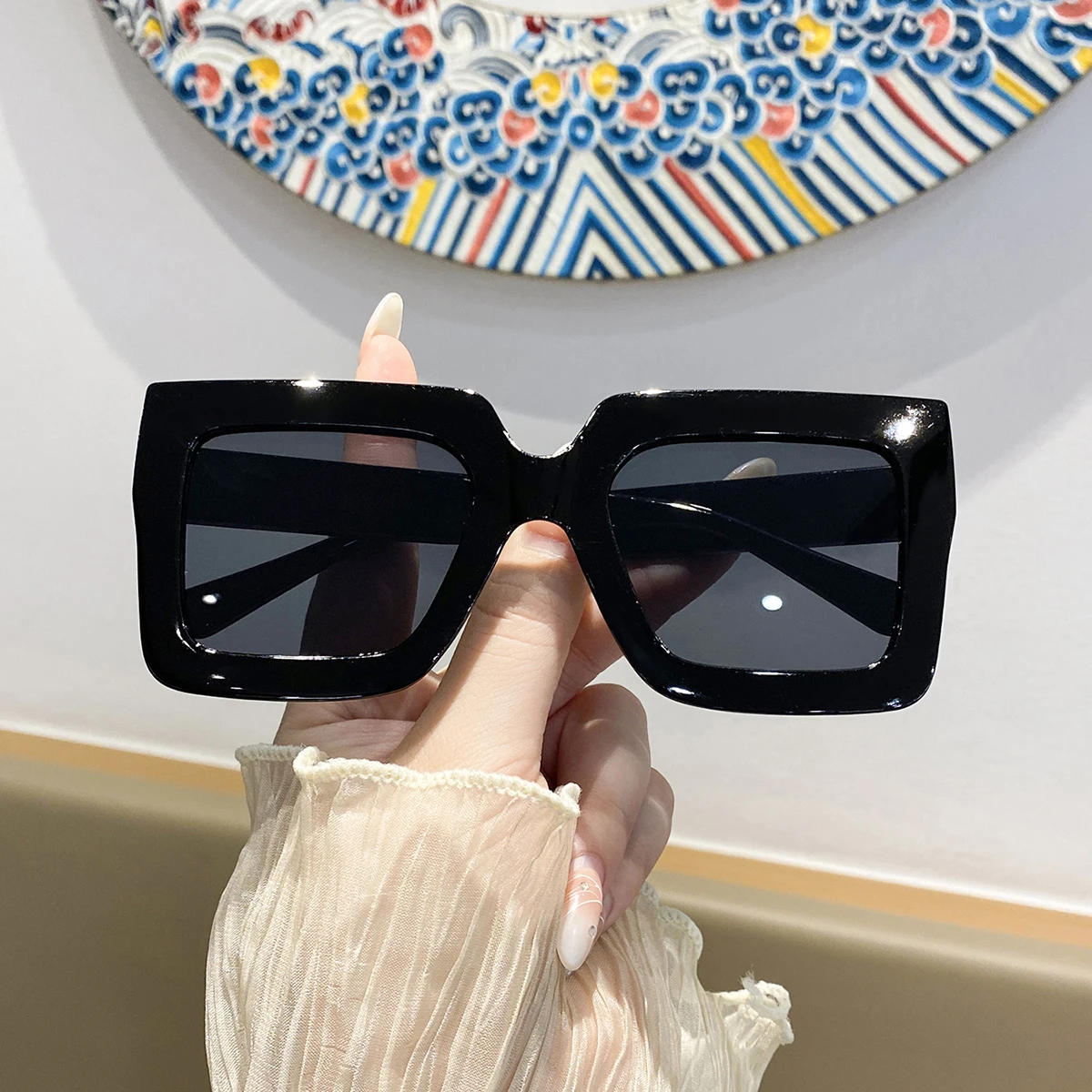 Women'S Fashion Glasses Non Prescription - 1 Para damskich kwadratowych okularów modnych,