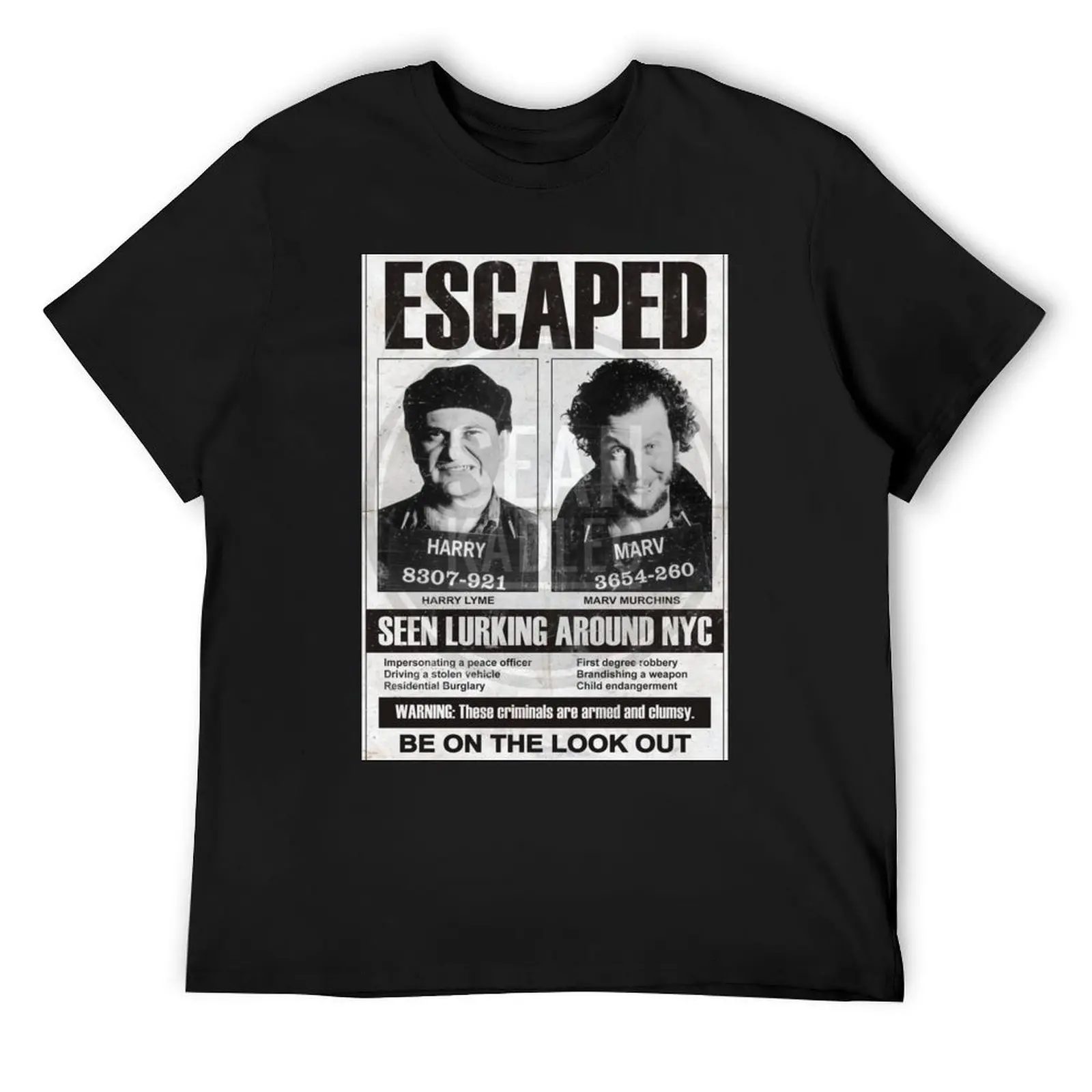 

Harry and marv sticky bandits home alone T-Shirt