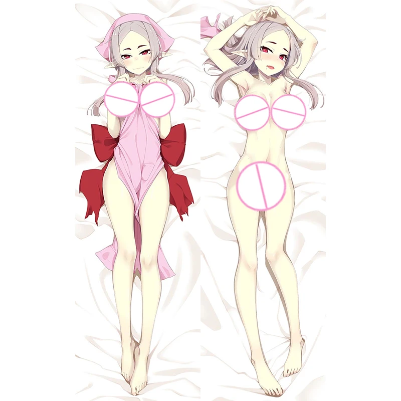 Dakimakura Anime Pillow Cover Seductive Giant Breasts Double Sided Print Life-size Body Decoration