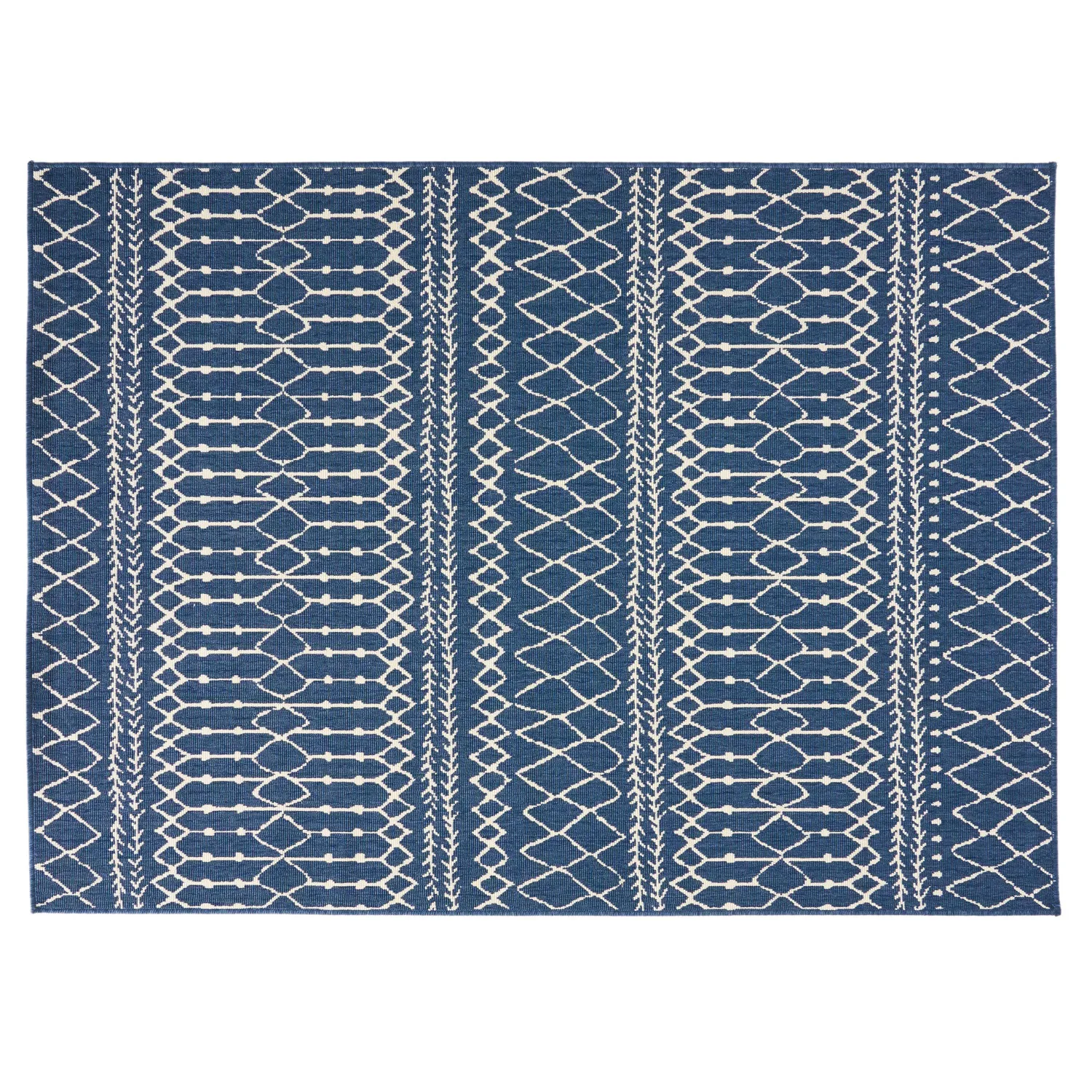 

5'3"x7' Rug - Modern Abstract Design, Durable Material, Non-Slip Backing