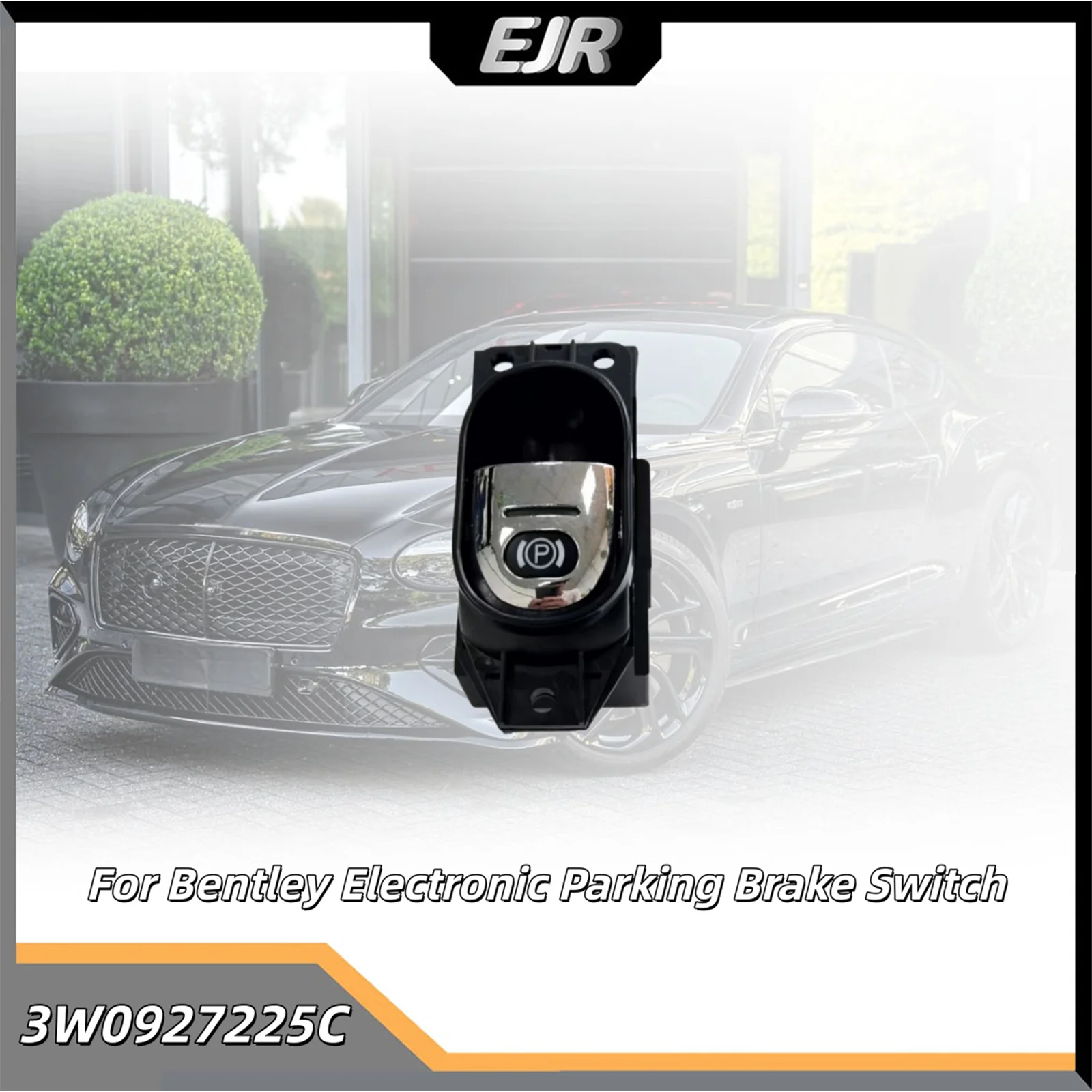 

3W0927225 For Bentley Continental Gt Gtc Flying Spur Electronic Parking Brake Switch 3W0927225A 3W0927225B 3W0927225C