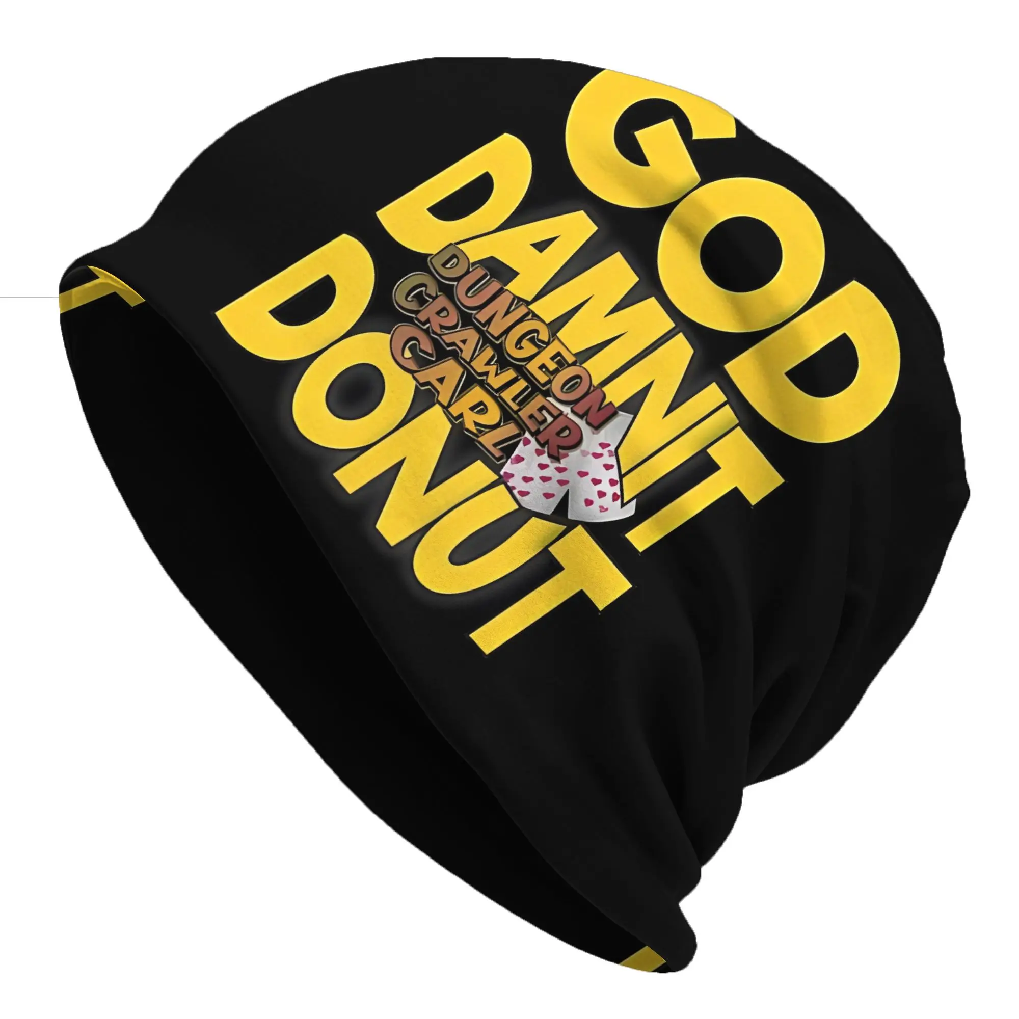Dungeon Crawler Carl Princess Donut Hat Winter Caps Men Women  Skullies Beanies Ski Caps Soft Bonnet Hats