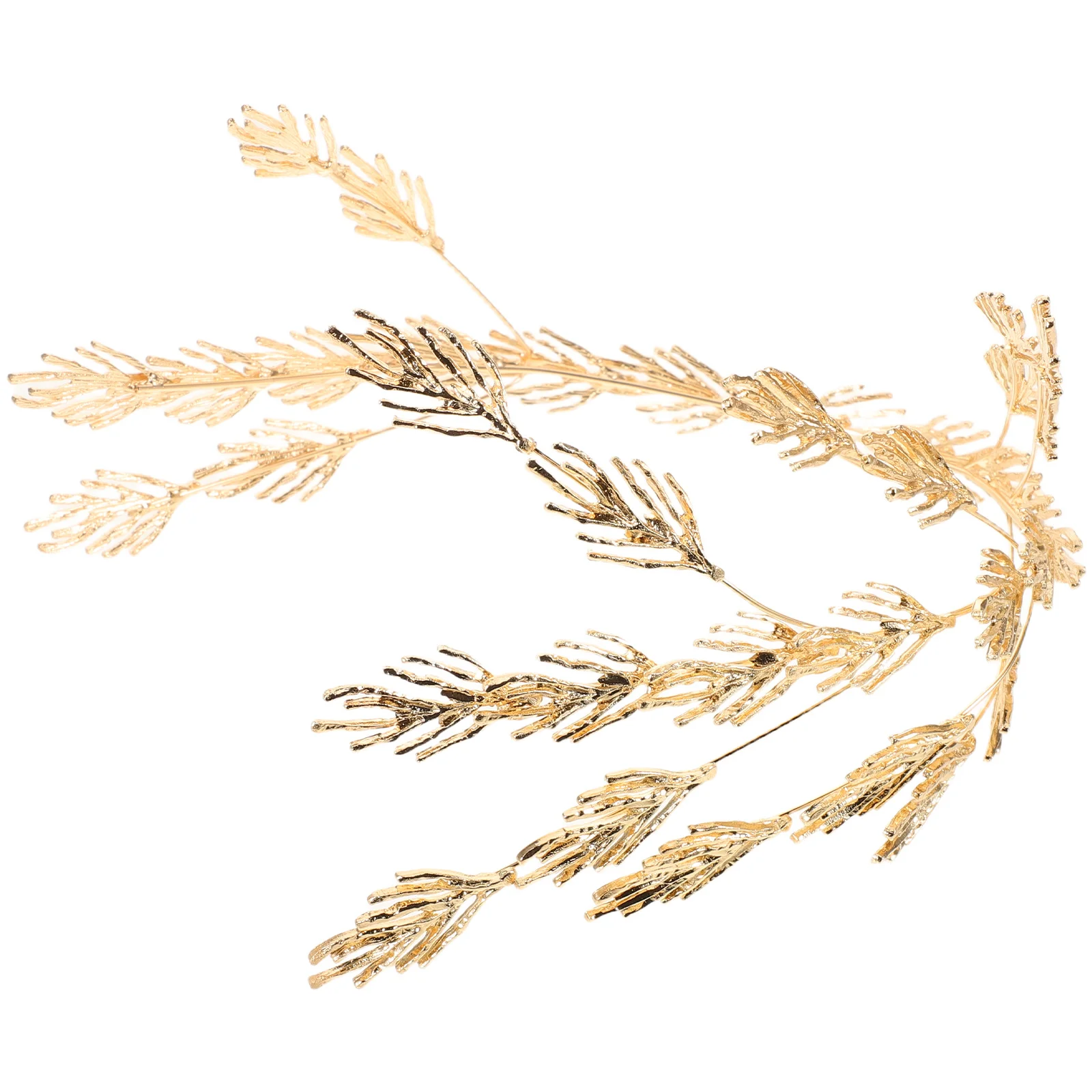 Elegante corona a foglia regolabile copricapo da sposa vintage festa di nozze ballo di fine anno accessorio per capelli barocco leggero da donna