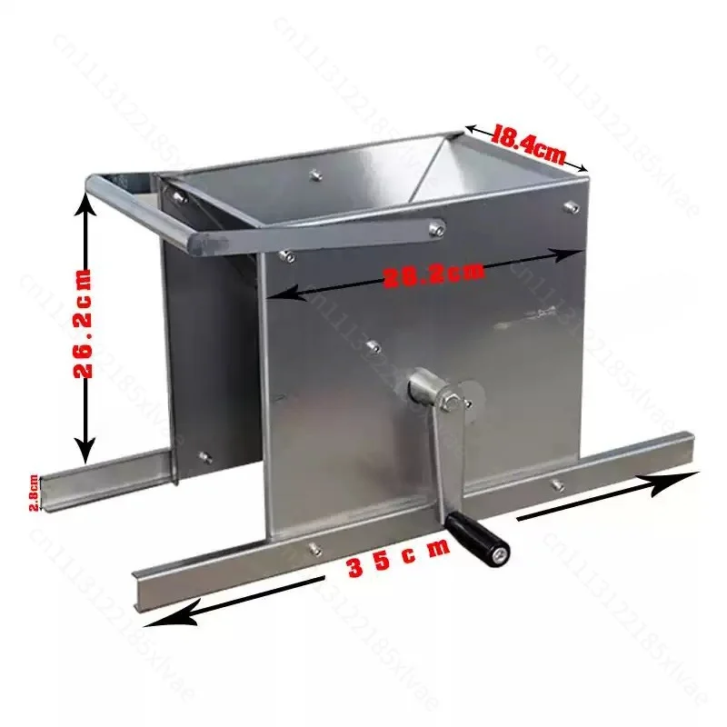 Stainless Steel Electric Double‑Roll Grape Crusher Press Machine For Grape Blueberry Fruit Crushing And Juice Extracting