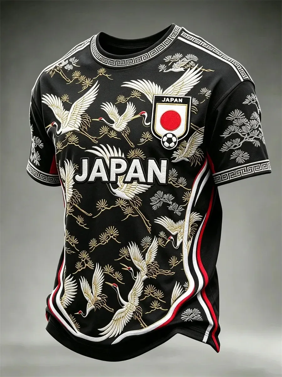 2026 Edition  Fans Football Training T-Shirt - 3D Digital Printing - Comfortable and Breathable - Family Clothing