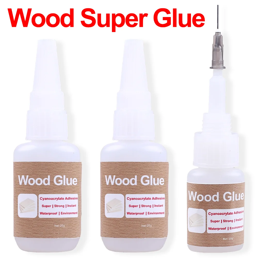 Professional Super Glue Wood Miniature Craft Guitar Extra Strong Instant Contact Adhesive Quick Dry Cyanoacrylate 502 Precision