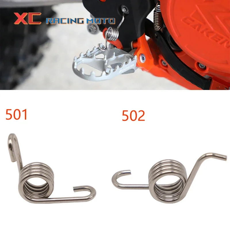 

Подножки для мотоцикла, подножки, пружина для KTM SX85 SX125 SX250 SXF EXC EXCF XC XCF XCFW 125 200 250 300 FREERIDE
