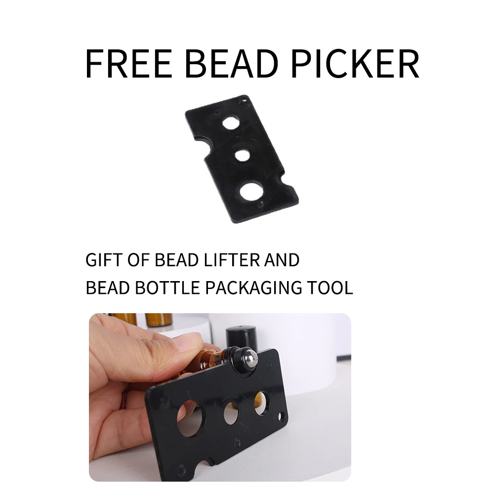 Paquet abordable 8/pièces 5 10ml marron haute qualité rouleau en verre bouteille de parfum huile essentielle acier boule rouleau bouteille rechargeable