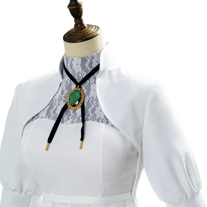 HAni 2025 코스프레 여성 판타지 의상 애니메이션 Violet Evergarden 의상 변장 목걸이 성인 여성 할로윈 Rol ☆ ★ ww를 입력하세요.