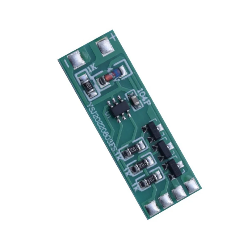 10 قطعة 3-12 فولت وامض مصباح ليد وحدة الأحمر الأزرق زوج وامض لسيارة نموذج دراجة مركبة كهربية ضوء السلامة-N25R