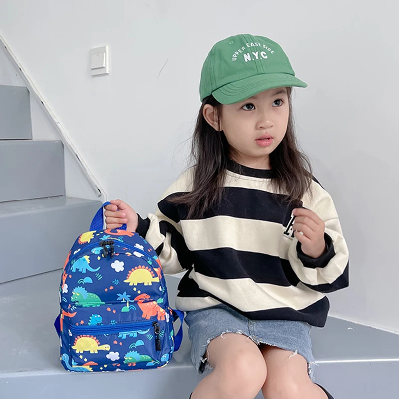 Mochilas de dinosaurios de dibujos animados para niños, mochila escolar bonita para adolescentes, bolsa impermeable para libros, bolsa de animales para niños y niñas
