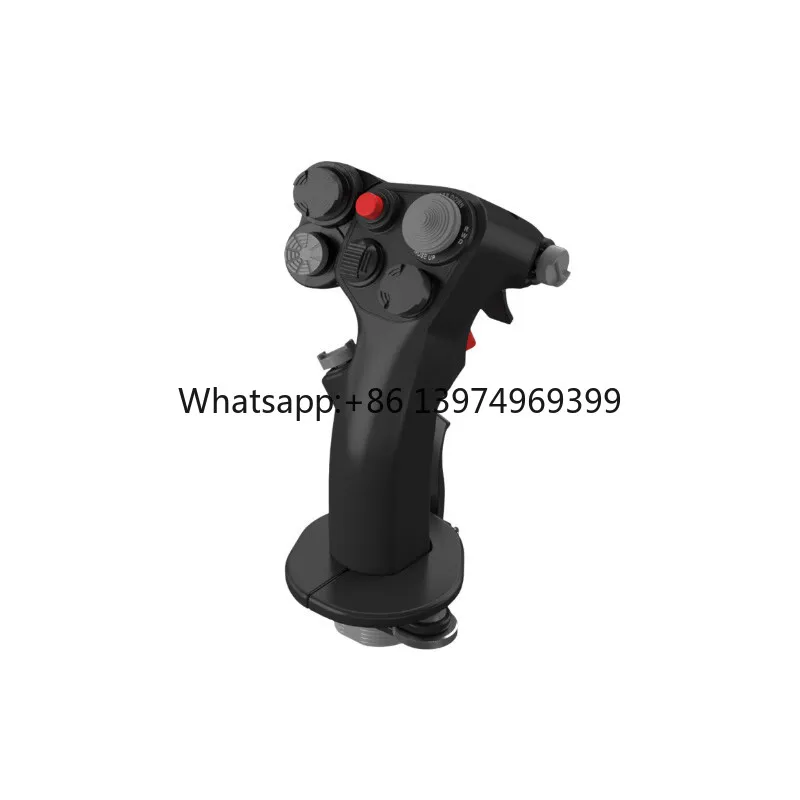 WINWING Orion2 ViperAce EX HOTAS Kit, Metal Throttle Joystick with Vibration, Fit for DCS/IL2/XPlane Fighter Simulation