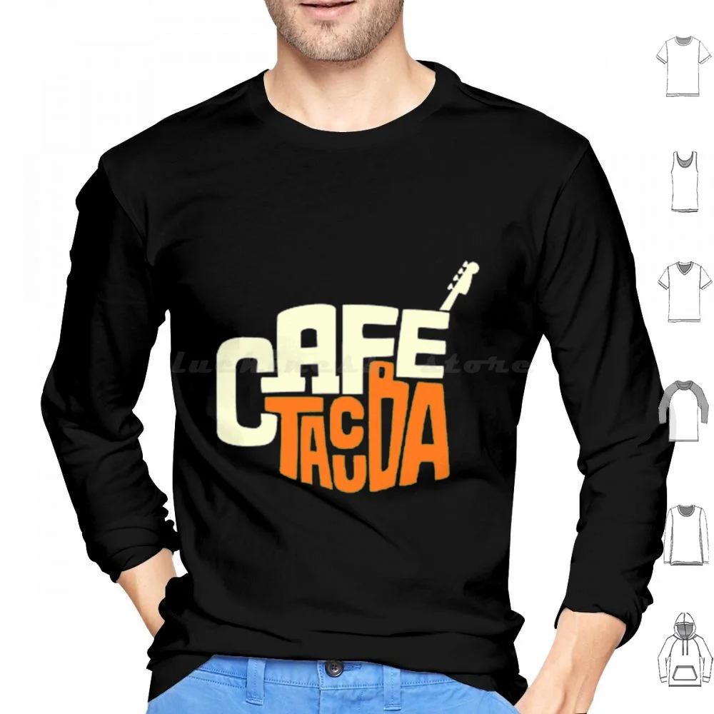 Cafe Tavuba Cup Sudadera con capucha de algodón de manga larga Cafe Tacuba Cafe Tacvba Mexico Band Mexican Band Tacubos