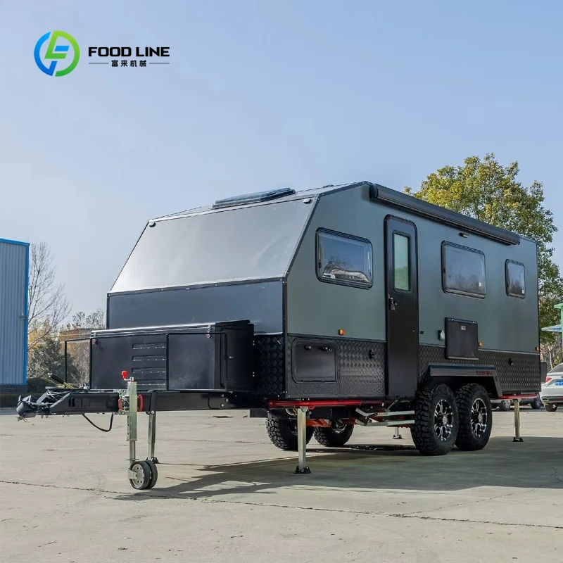 Customized Wholesale Travel Trailers Off-Road Camper Trailer Travel Caravan RV Multifunctional Motorhomes