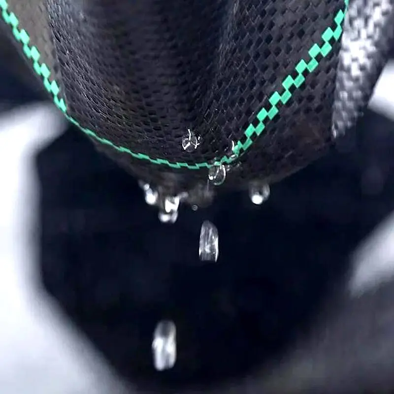 20250.8m×200m PP織り雑草防止シート、植物用防草農業用マルチクロス、温室除草マット、透水性