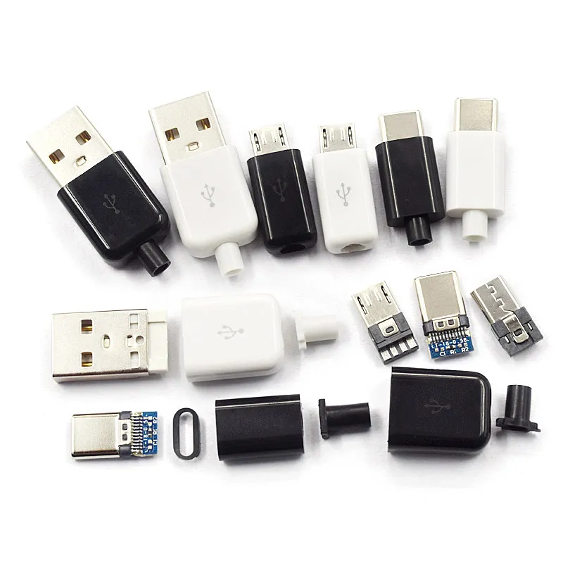 Solder plug TYPEC USB2.0 male female MICROdiy mobile phone cable accessory interface connector