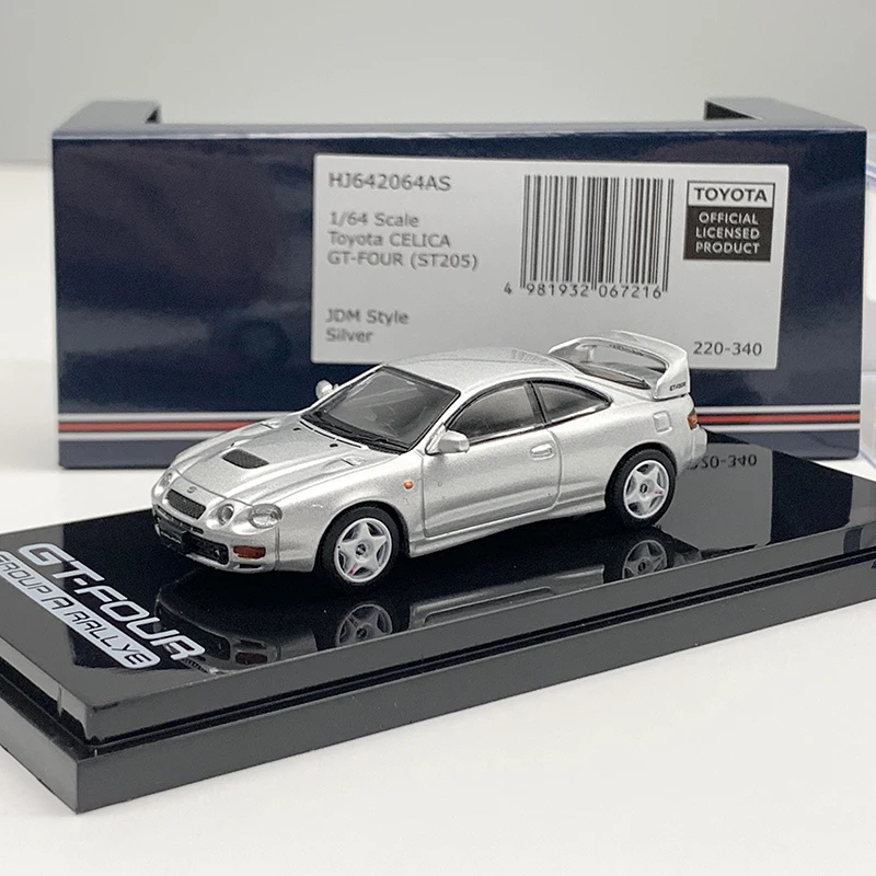 hobby-japan-1-64-セリカ-gt-four-st205-合金車ダイキャスト-車両カーモデルミニチュアスケールモデルカー用コレクションギフト