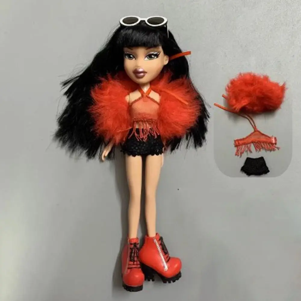Fashion Doll T-shirt Skirt Casual Wears Cute Party Outfit Clothes Kids Toys DIY Accessories for 1/6 BJD 27~28cm Doll
