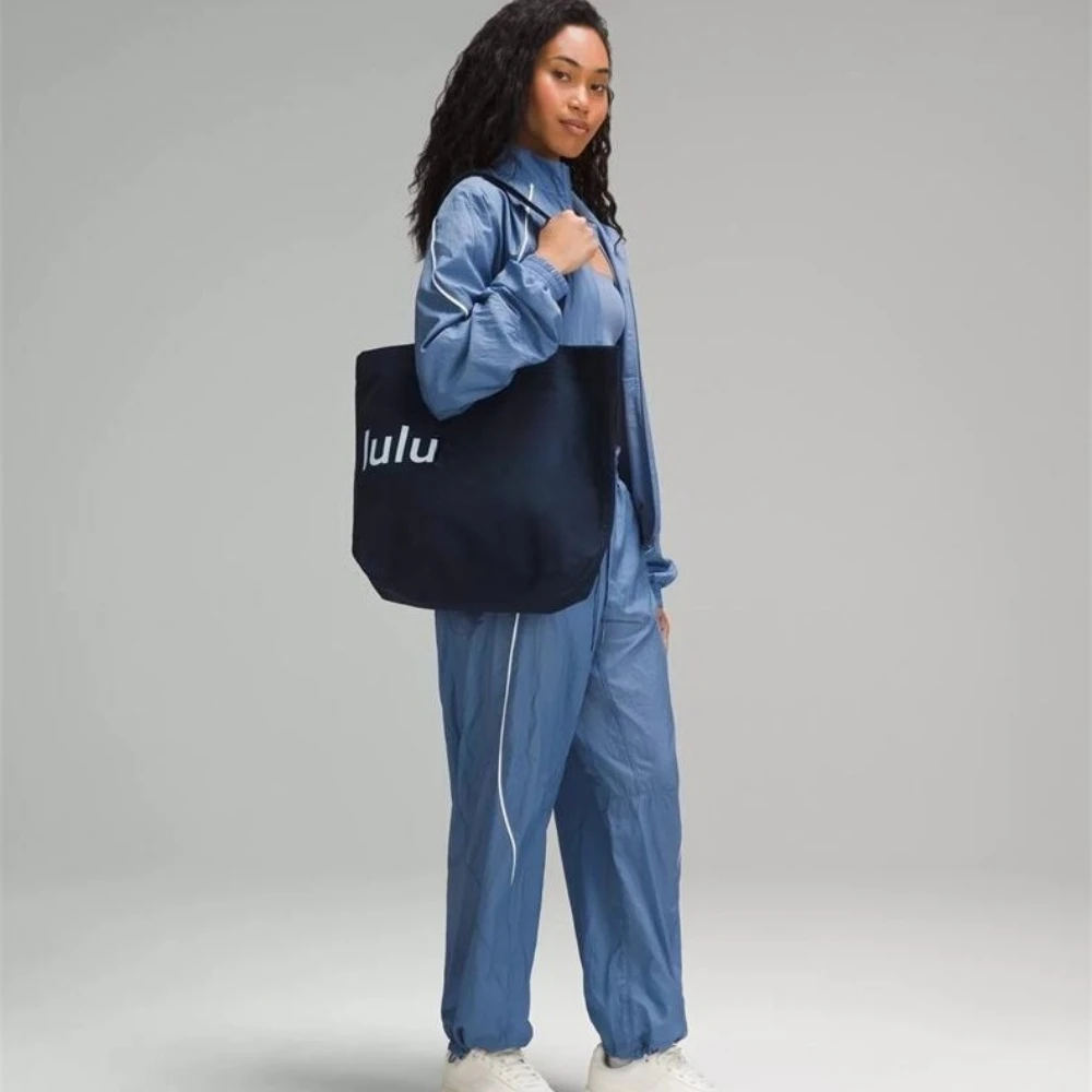 

Women's bag 2025 new canvas shopping bag ins high-end tote bag versatile cloth bag hand-held shoulder bag