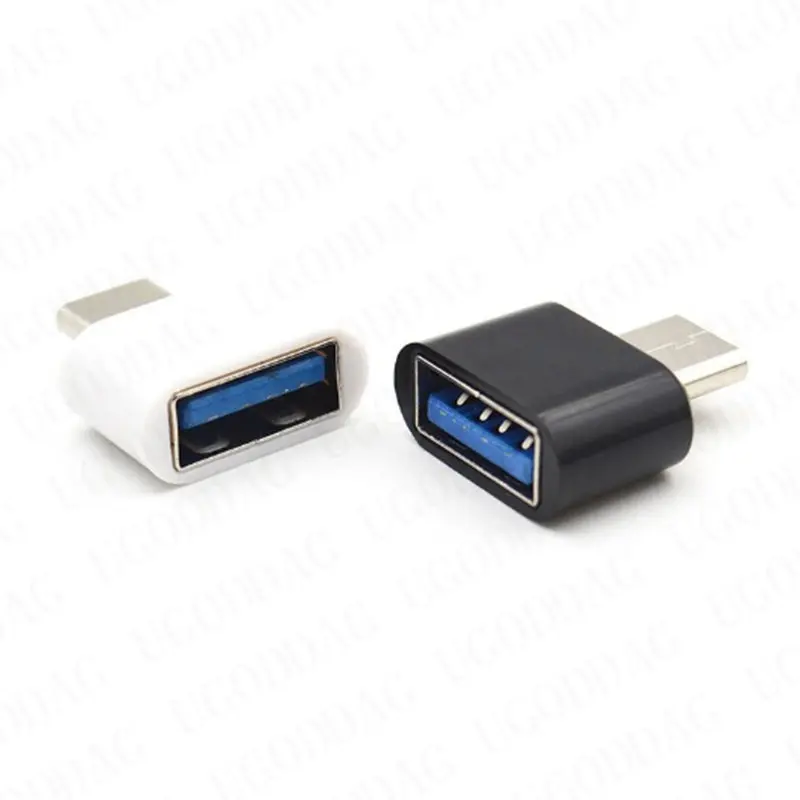 ใหม่ USB 2.0 Type-C OTG อแดปเตอร์สายเคเบิลชนิด C USB-C OTG Converter สำหรับ Xiaomi Mi5 Mi6 Huawei Samsung คีย์บอร์ดเมาส์ USB ดิสก์แฟลช