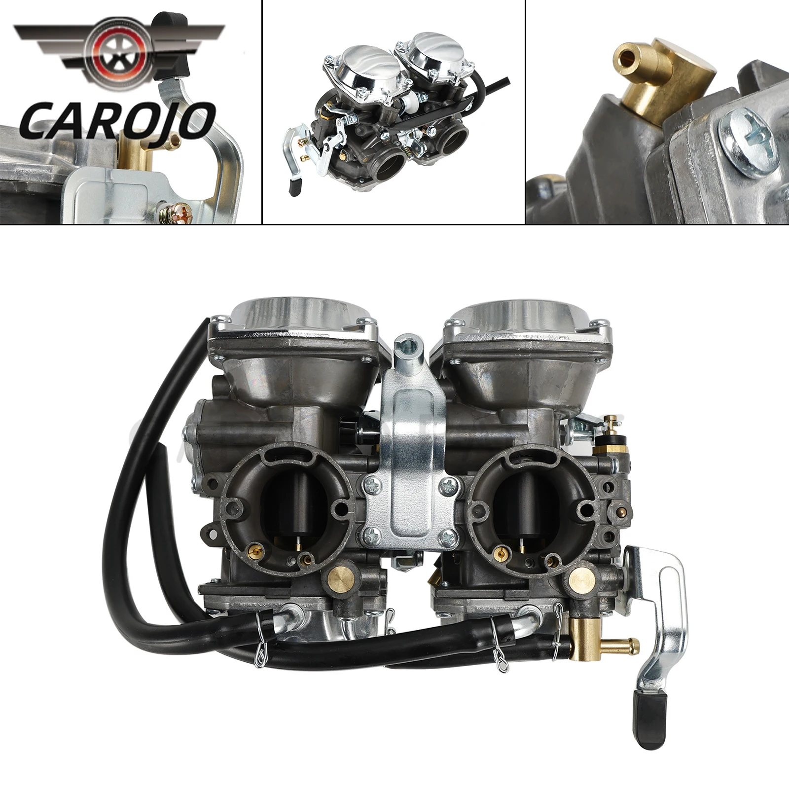 

Карбюратор Topteng Карбюратор ПОДХОДИТ для Yamaha XV400 V400 V535 V600 V650 аксессуары для мотоциклов