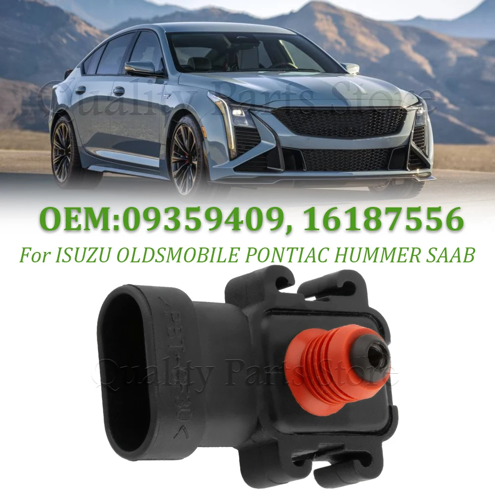 09359409 New Car MAP Manifold Absolute Pressure Sensor For ISUZU OLDSMOBILE PONTIAC HUMMER SAAB G M BUICK CADILLAC CHEVROLET GMC