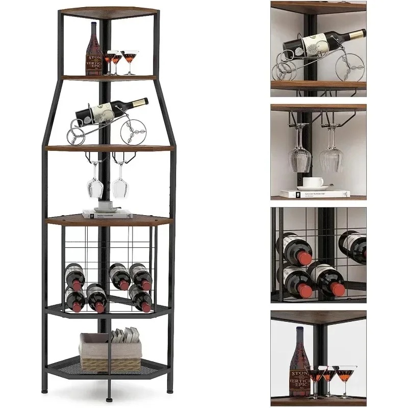 Slide Display Site Cabinet Of Wine Cellar Drinks Living Room American Bar Kitchen Air Cabinet Table Bar Cart Gold Vitrine Teapot image 3