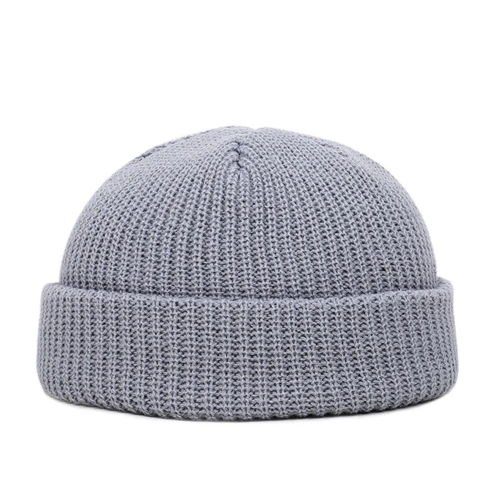 Skullies & Beanies Winter Warm Short Thread Casual Knitted Hat Comfortable Headwear for Adult Men Women, image 16