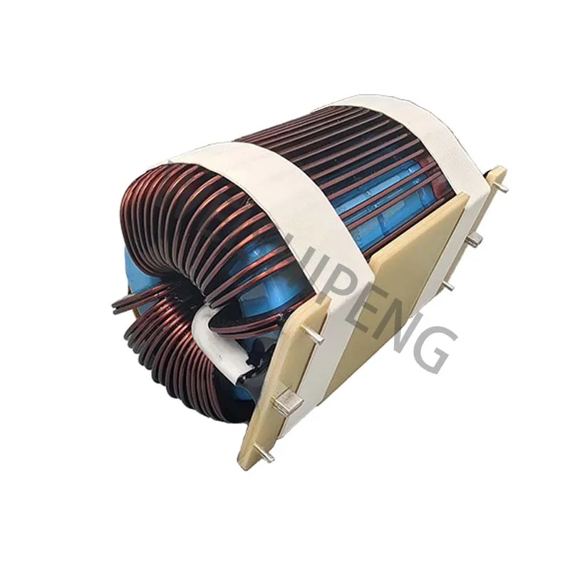 209uh150A  180uh150A  Flat wire high-power magnetic ring inductor Iron silicon power inductor
