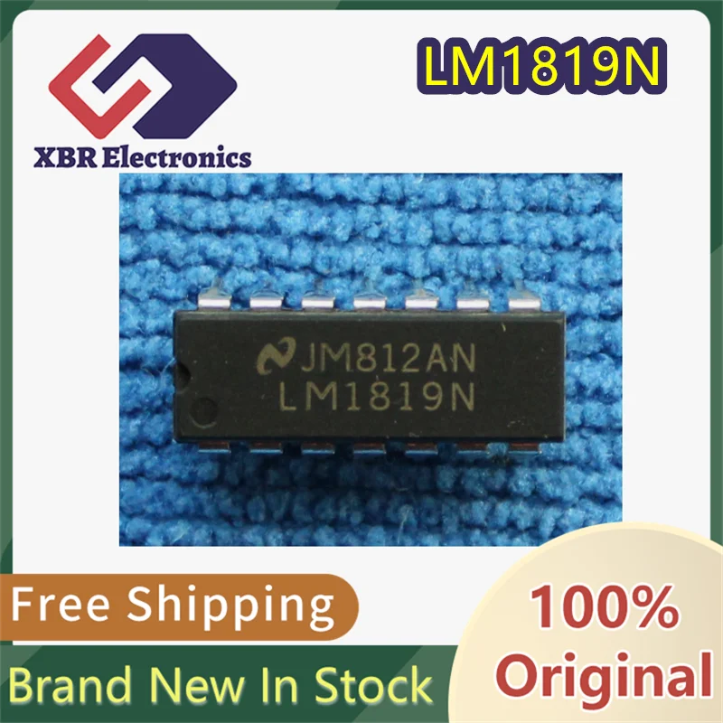 

(1/10 pieces) LM1819N LM1819 Integrated Circuit Dual In-Line Package DIP-14 Brand new genuine product In stock Free shipping