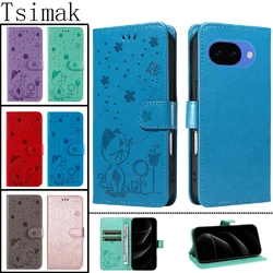 Flip Phone Case for Google Pixel 6 7 8 9 10 11 Pro XL Cover Leather Wallet Card Coque For Google Pixel 6A 7A 8A 9A 10A 10 A Case