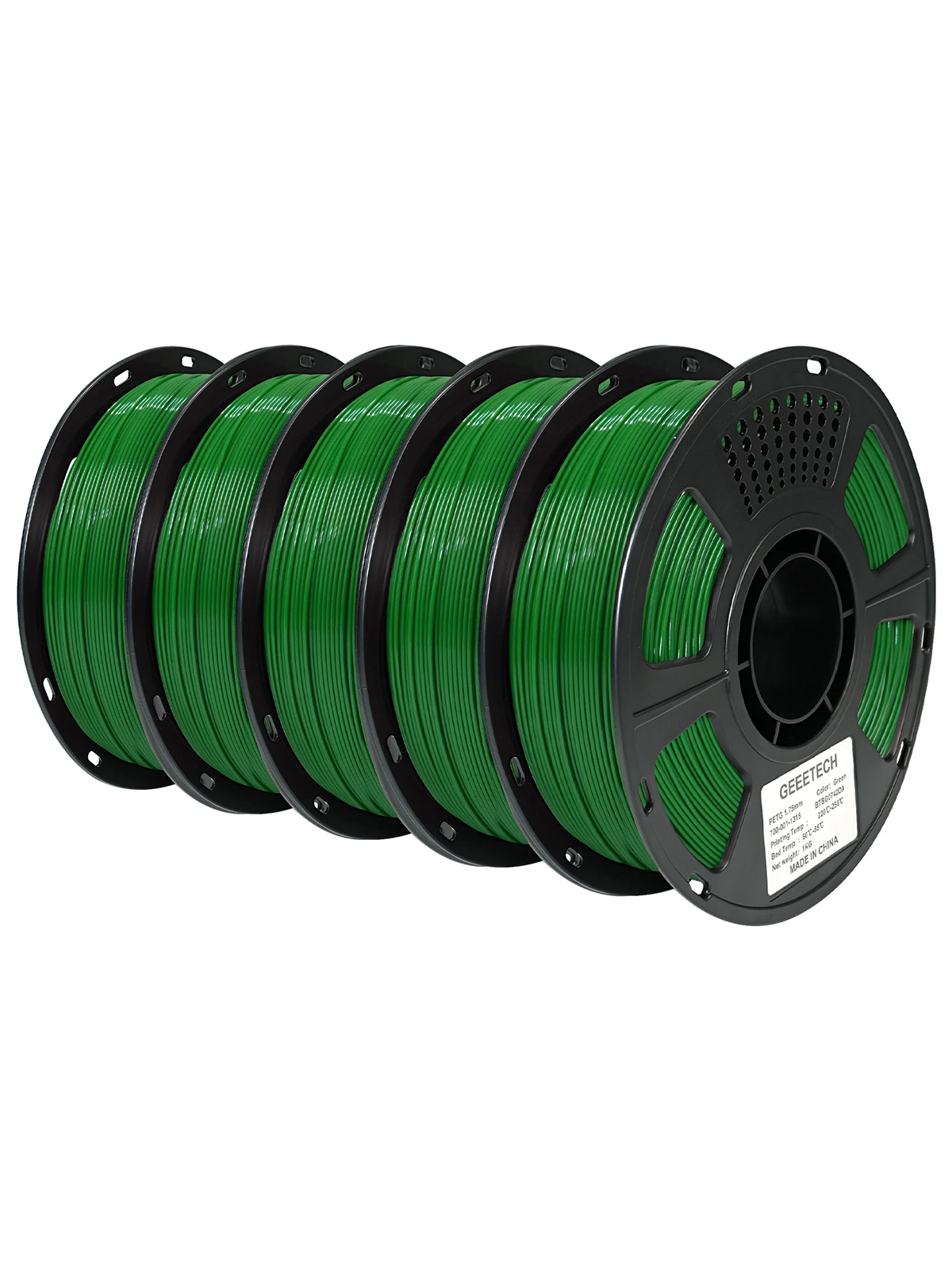 Filament Geeetech 5kg PETG 1.75mm do drukarek 3D FDM, drut do druku 3D, pakowanie próżniowe, lokalne magazyny, kolorowy plastik — zdjęcie produktu 7