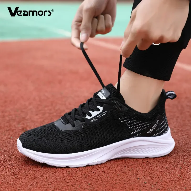 

Men Sneakers Lightweight Running Shoes Breathable Mesh Walking Cushioning Casual Women Shoes Soft Fashion Sports Jogging