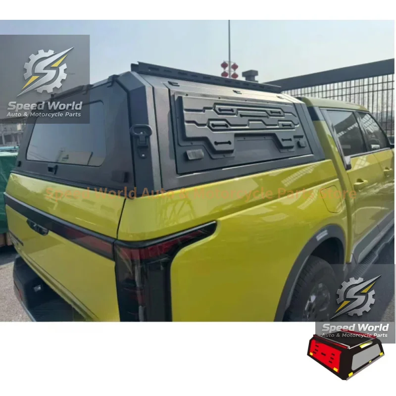 Peormance Upgrade High Quality Heavy Multifunctional Pickup Canopy With Roof Mounted Basket Truck Bed Rack