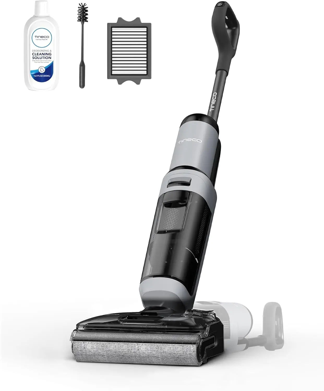 

Powerful Wet Dry Vacuum Cleaner with 20kpa Suction, Mop Function, Anti-Tangle Design, and 30-Min Runtime