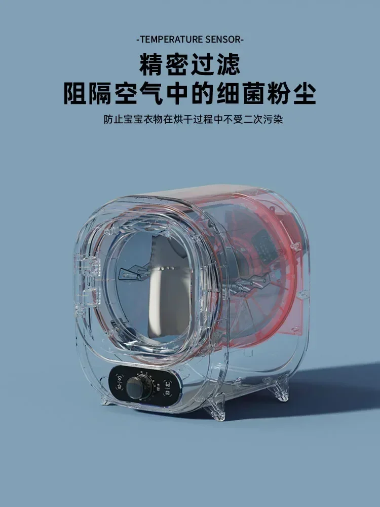 220V Royalstar Asciugatrice per interni Lavatrice elettrica Asciugatrice per la casa Piccola asciugatrice domestica Mini asciugatrici Macchine asciugatrici A secco A