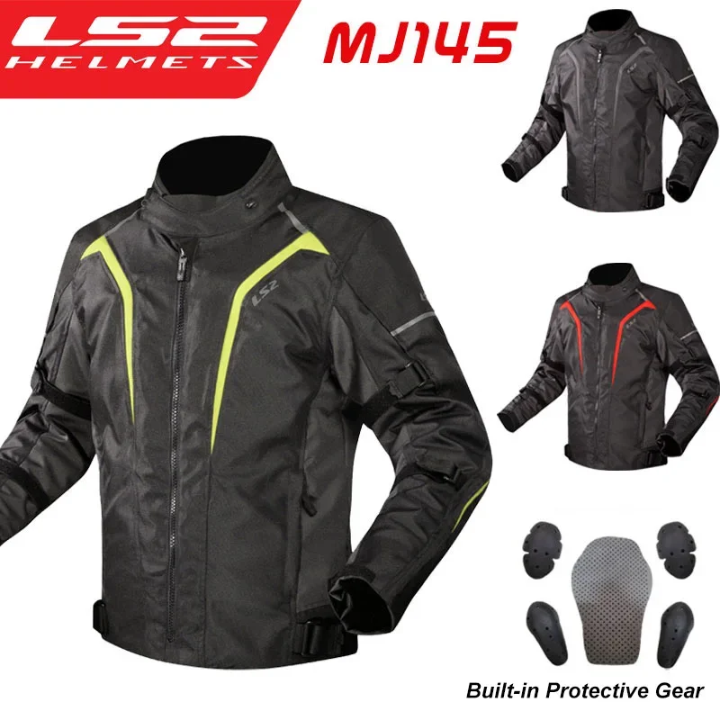 

LS2 SEPANG MJ145 Motorcycle Riding Jacket Autumn Winter Waterproof Warm Moto Jacket Men Women CE Anti-fall Motocross Jacket