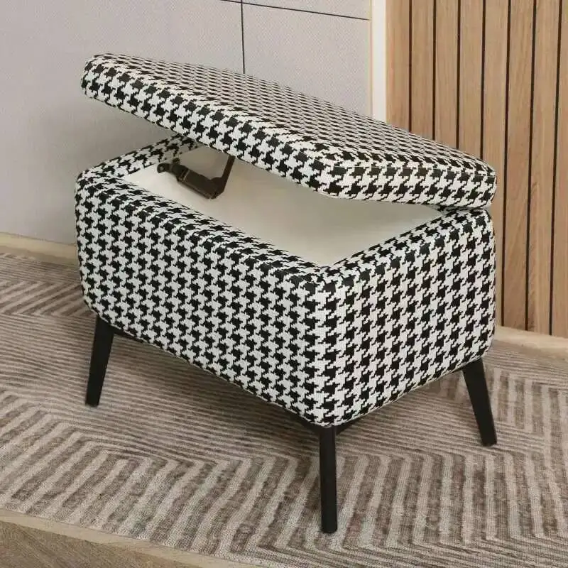 

Sala Lounge Квадратные табуреты для макияжа Европейские современные табуреты для девочек Гостиная Sillas Открытый туалетный столик Подставка для ног Мебель De Estar