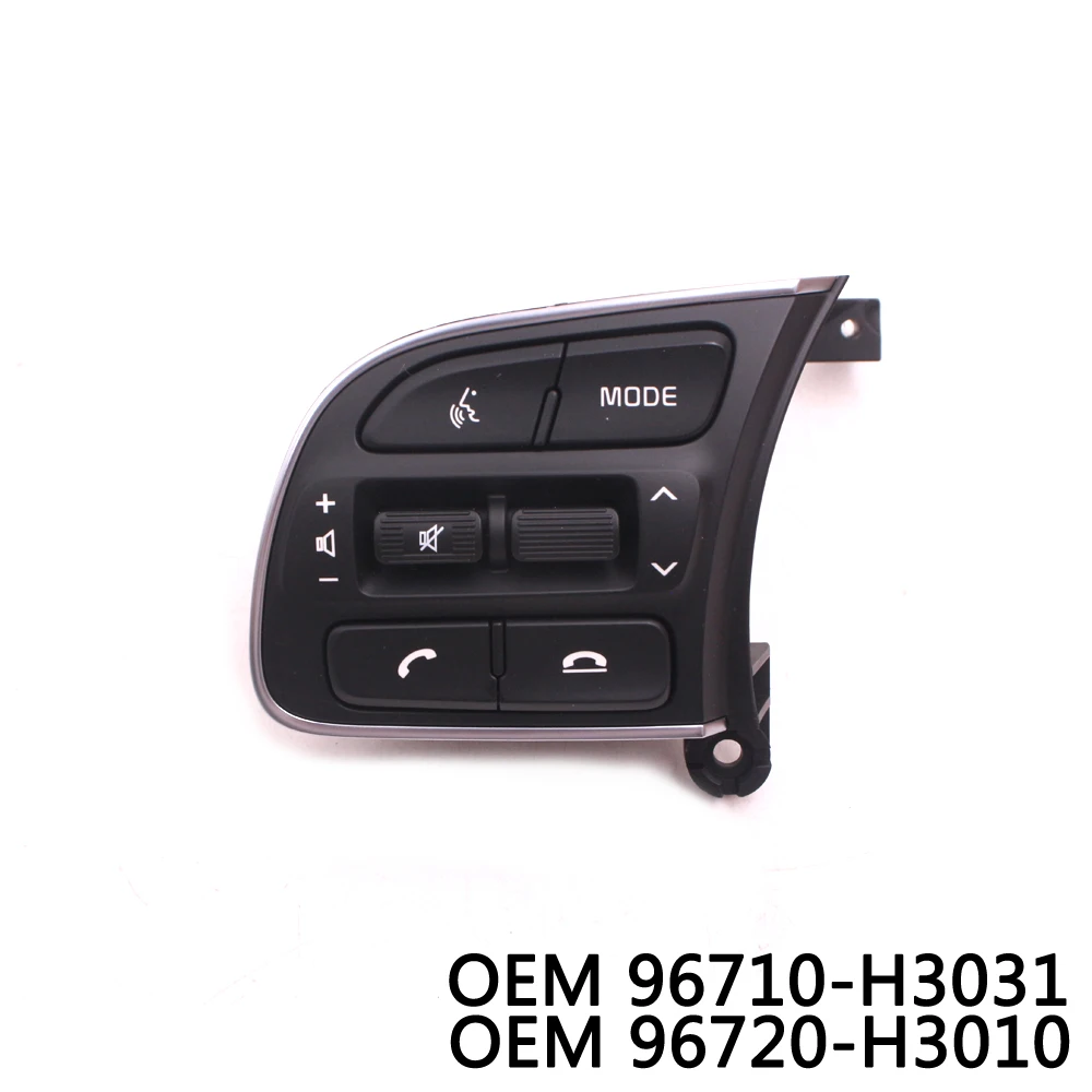 For K-ia SPORTAGE 2016-2018model year multimedia control buttons Cruise control button Multifunction steering wheel button