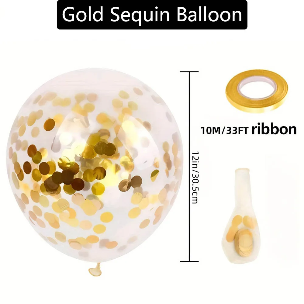 30/20/10pcs Gold Sequin Ballonnen Glitter Sequin Globos Ballon Verjaardagsfeestje Halloween Christmas Party Bruiloft decora Benodigdheden