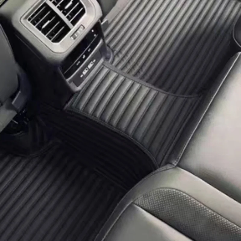 

Custom Car Floor Mats for Kia EV5 EV6 Sorento 2006-2025 Foot Carpet Fashion Interior Accessories Auto leather Trunk cushion