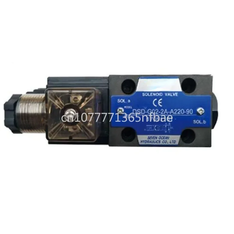 HYDRAULICS SOLENOID VALVE MODEL DSD-G02-2A-A220-90 DSD-G02-2A-DC24-90 DSD-G02-2A-DC24/A110/A220-90/31/72/82