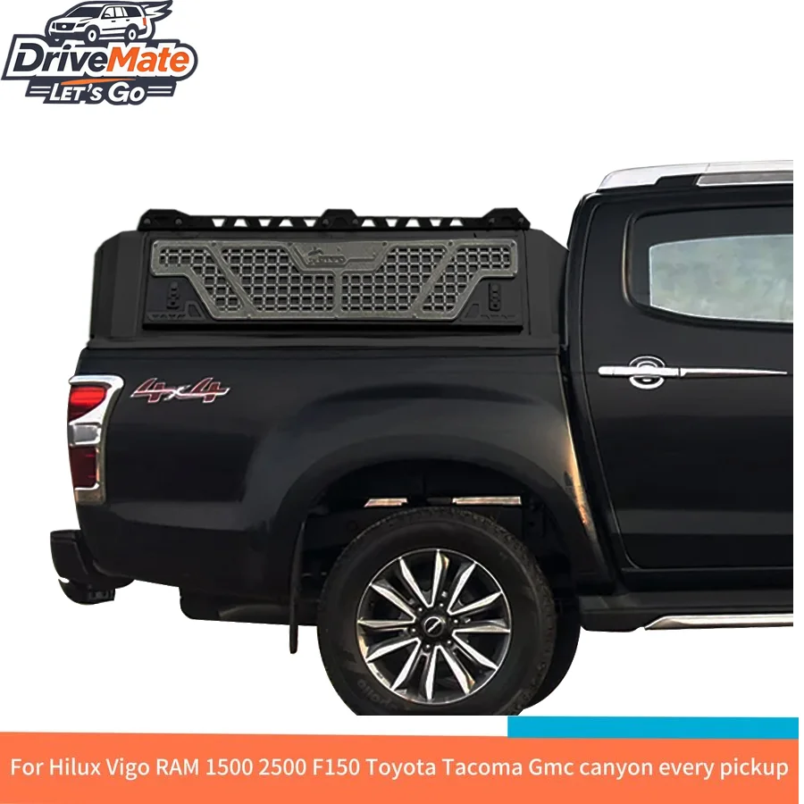 

For Isuzu Dmax Truck Roof Waterproof Steel Hardtop Pickup Canopy with Locking Function and Truck TopperHilux Vigo RAM 1500 2500